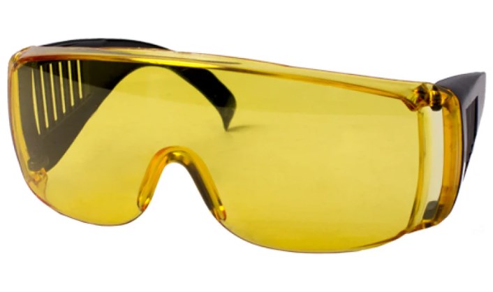 Очки защитные с дужками желтые CHAMPION C1008 (С1008) Очки защитные и щитки